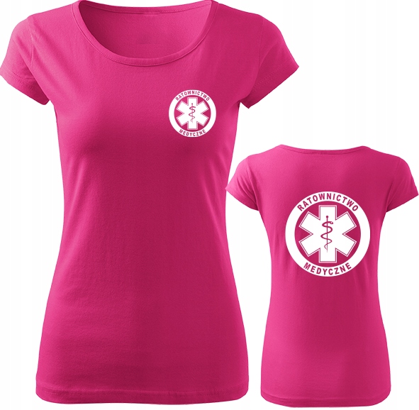 

Damska koszulka Ratownictwo Medyczne roz. L KL40