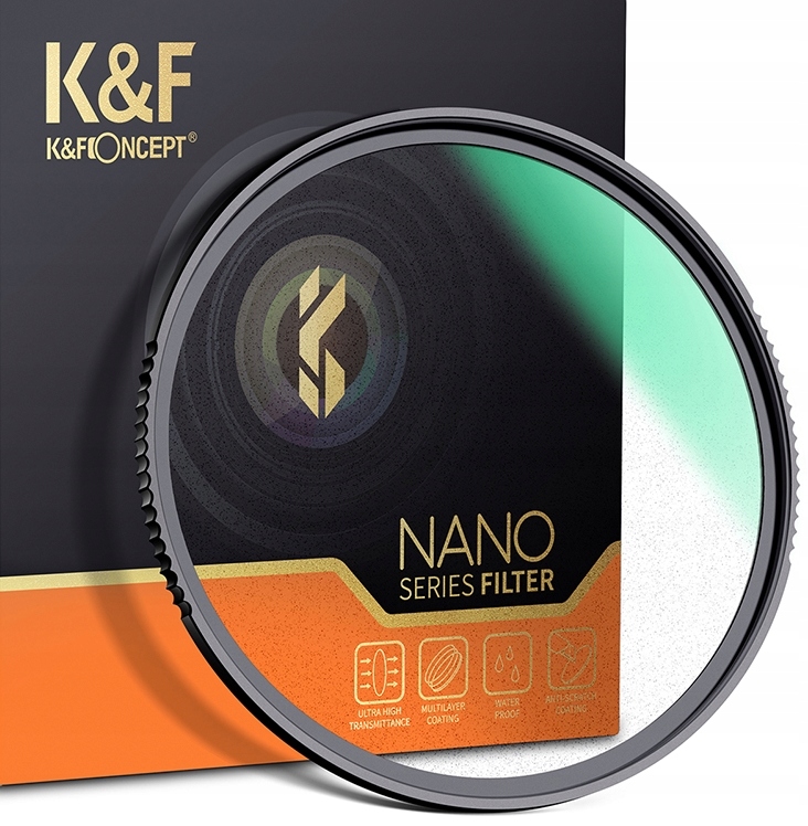 

Filtr dyfuzyjny Black Mist 1/4 58mm Nano-X K&f