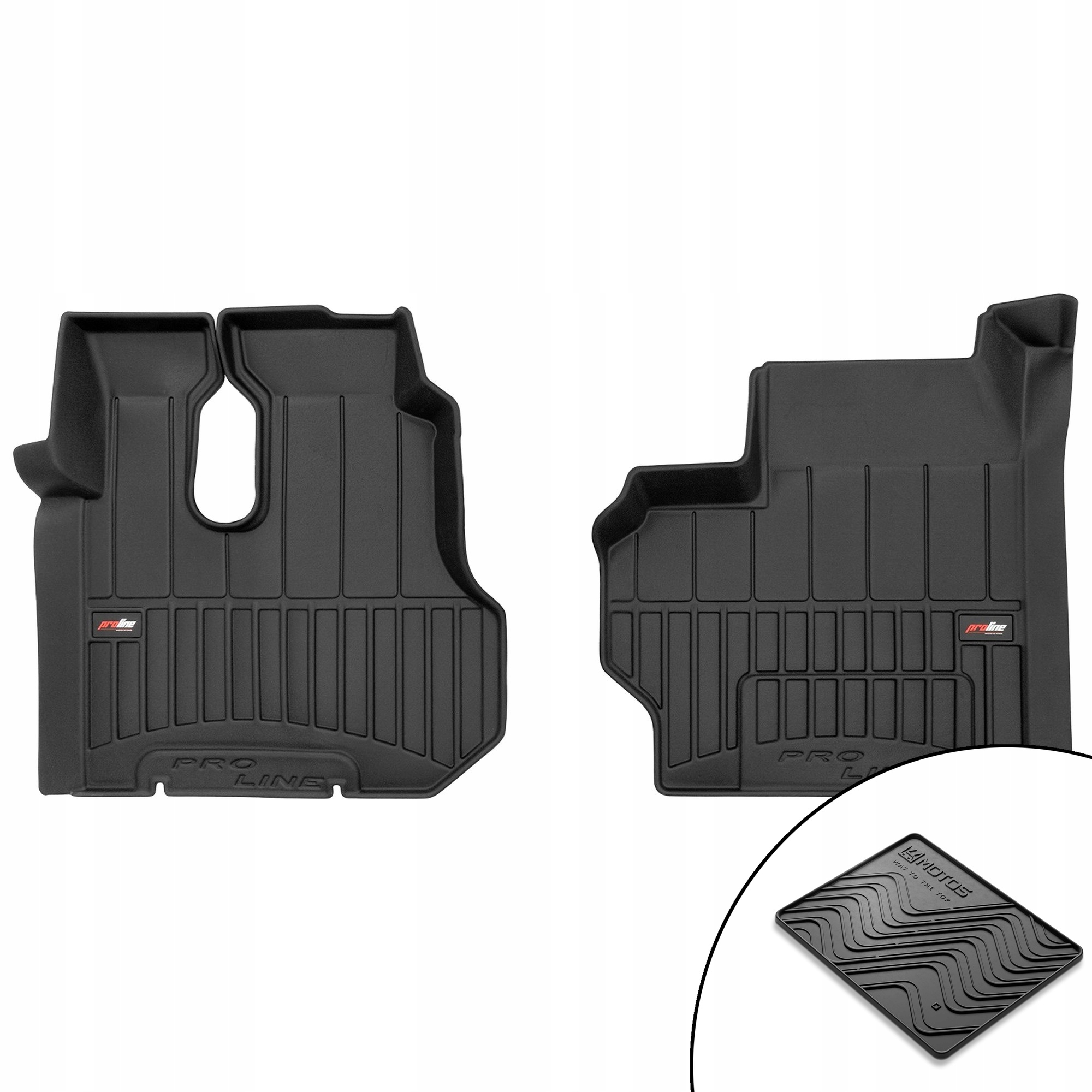 3D gumové rohože Mercedes-Benz Actros MP3 2007-2011 rohož zdarma