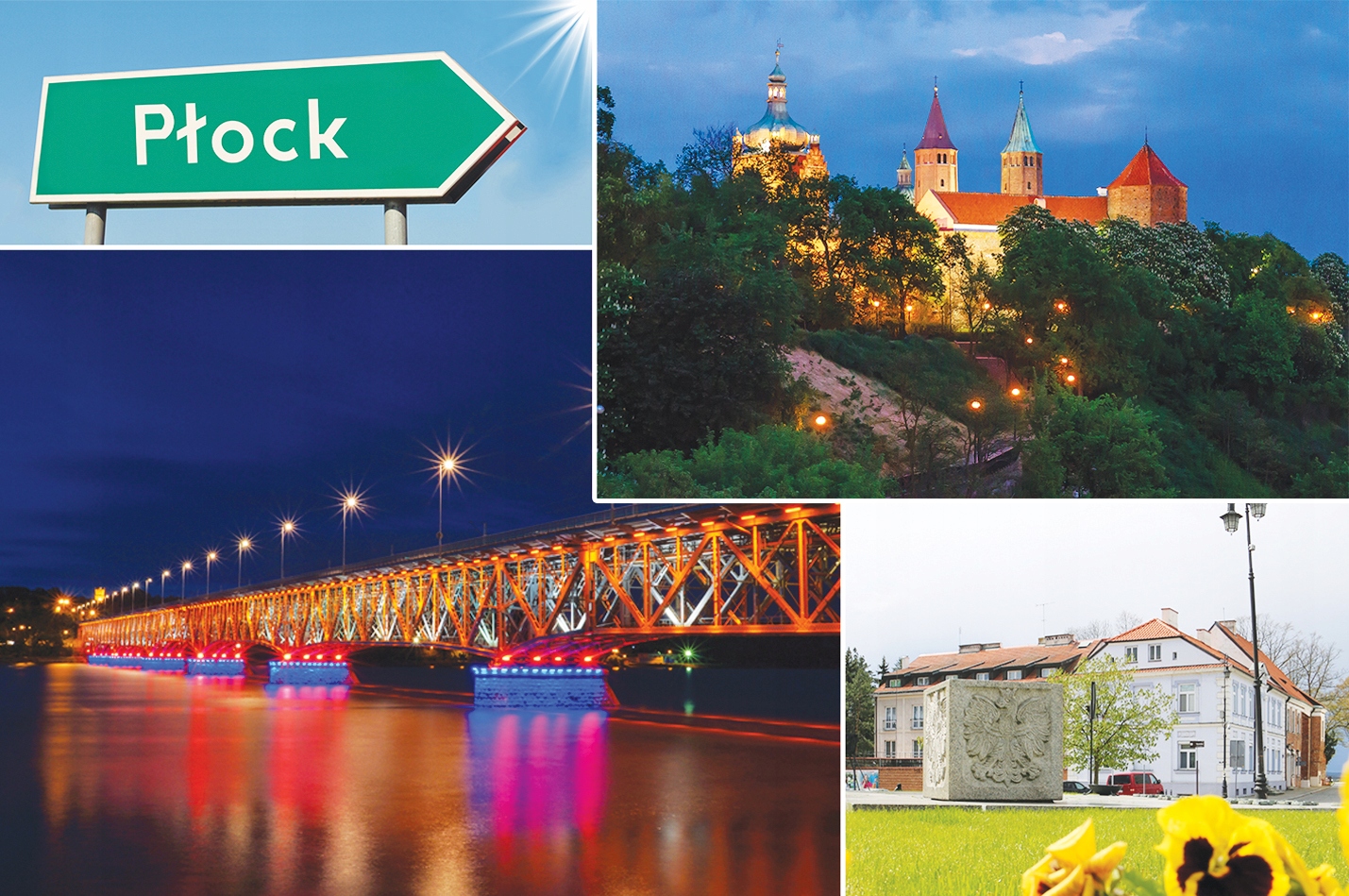 

Magnesy na lodówkę miasta Polski - Płock
