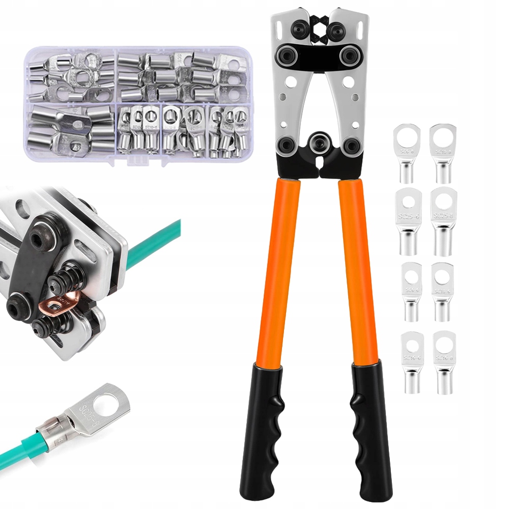 Velká Sada Pro Krimpování Kabelů 10PALCOVÁ Ramena Odolná A Bezpečná