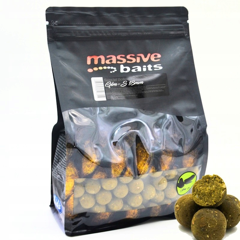 Karpiowe Kulki Zanętowe Massive Baits Special Boilies Glm-s 18mm 1kg
