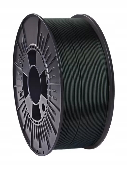 Pla filament Colorfil Black 1,75 mm 9 kg Filamenty pro 3D tiskárnu Černá