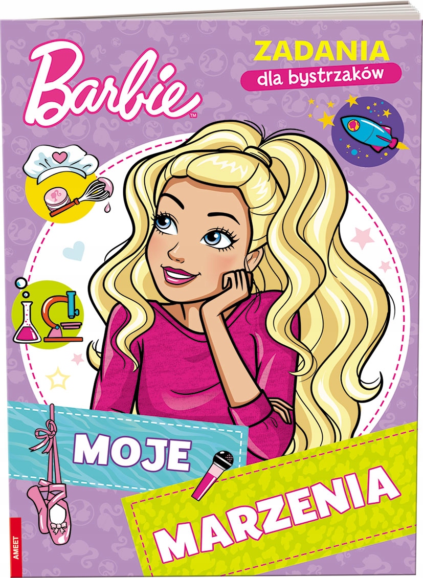Barbie Zadania dla bystrzaków Moje marzenia NAT-1103 - DK