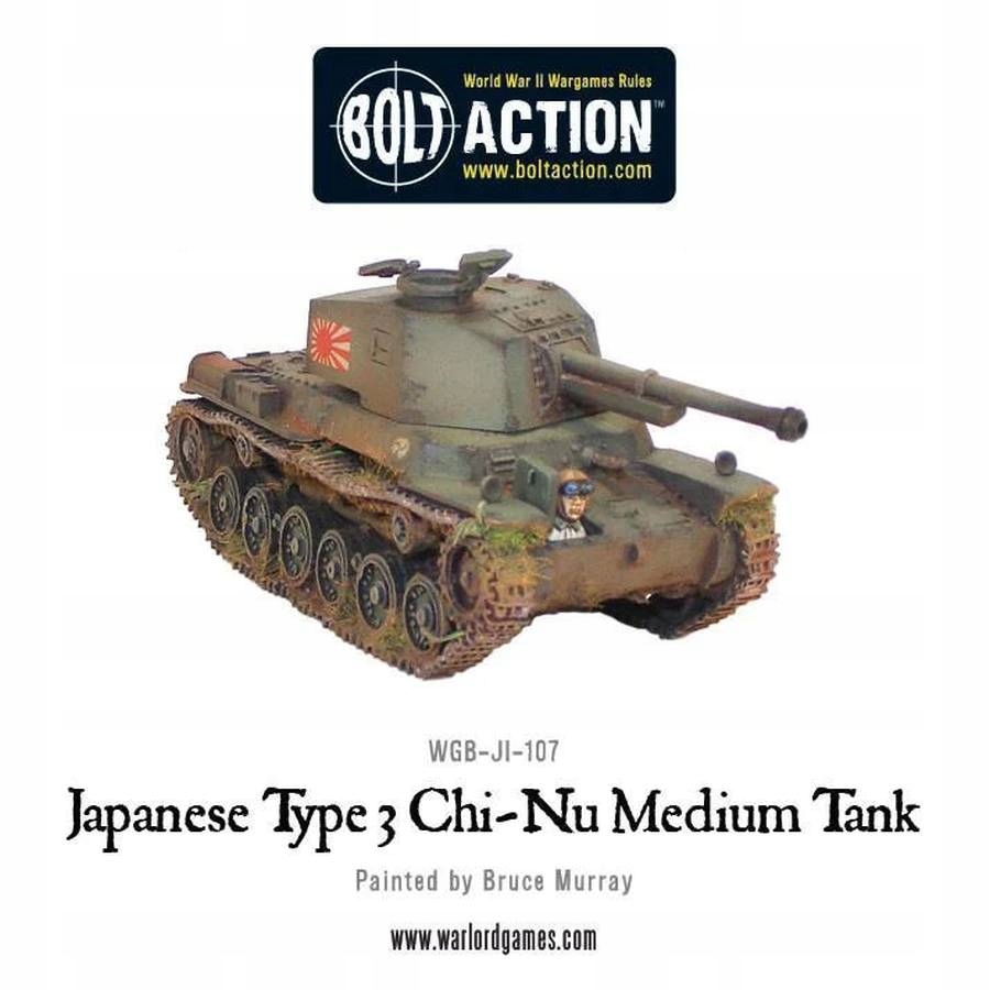 Bolt Action Japanese Type 3 Chi-Nu Medium Tank Nazwa Bolt Action Japanese Type 3 Chi-Nu Medium Tank