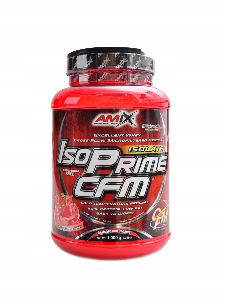 Amix Isoprime Cfm protein isolate 90 1000 g jahoda