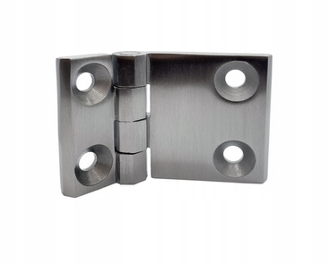 Závěs plochý 90x60 mm ocel 4 otvory Inox