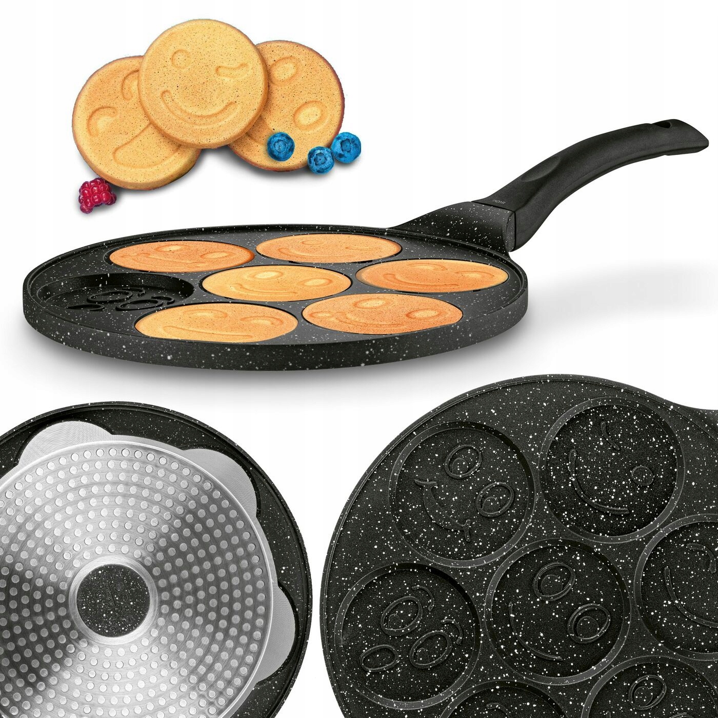 

Duża Patelnia do Naleśników ;o) 7 pancakes placków