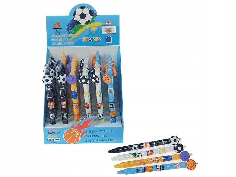 Długopis Adar wkład niebieski motyw piłki EAN (GTIN) 5901271576483