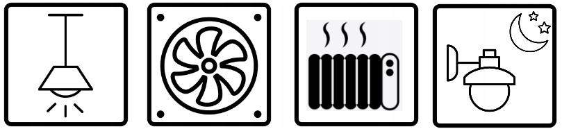 Zewnętrzny mikrofalowy czujnik ruchu LED IP54 Stan opakowania oryginalne