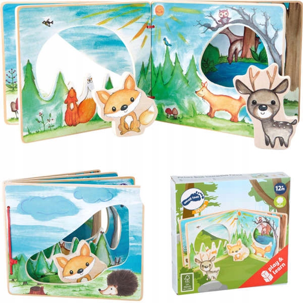 

Pierwsza Książka Leśne przygody Small foot