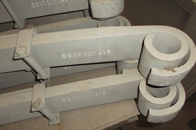 417 020 - Пружина H10 передня 4 пір'я товстий штифт