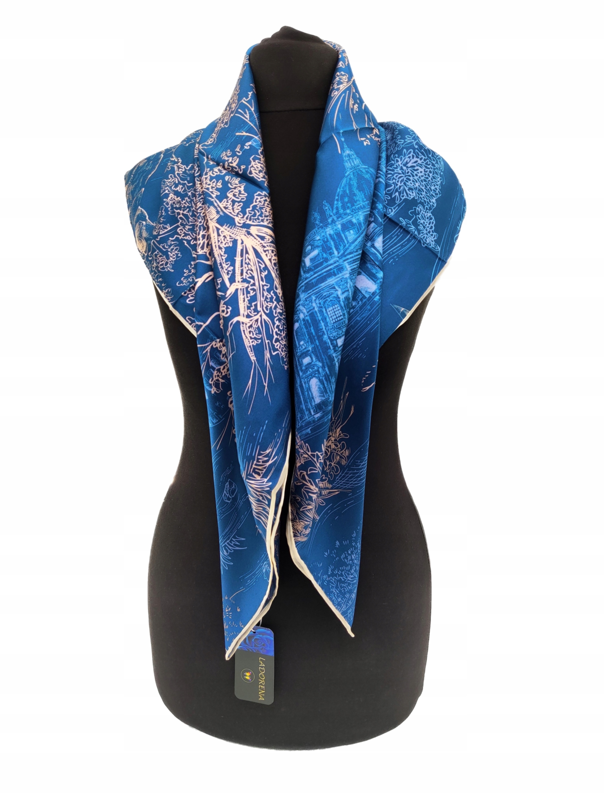 Hedvábný Šátek 100% Přírodní Morušový Hedvábí, Prémiová Kvalita+