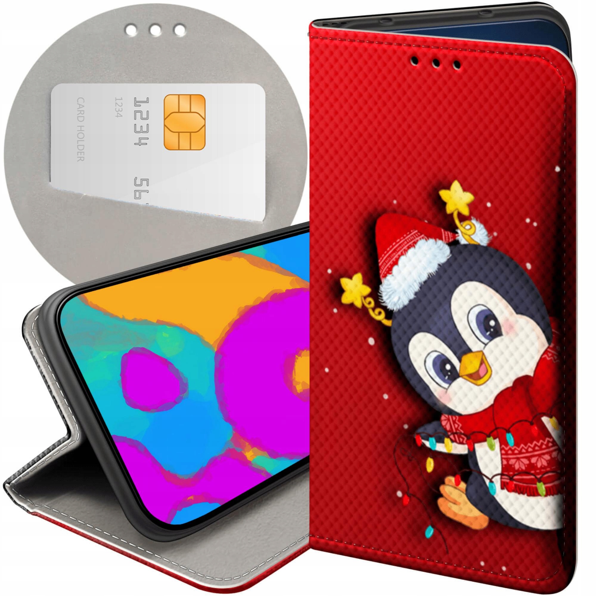 Etui Do Samsung Galaxy S22 Plus S22 Pro Święta Christmas Mikołaj
