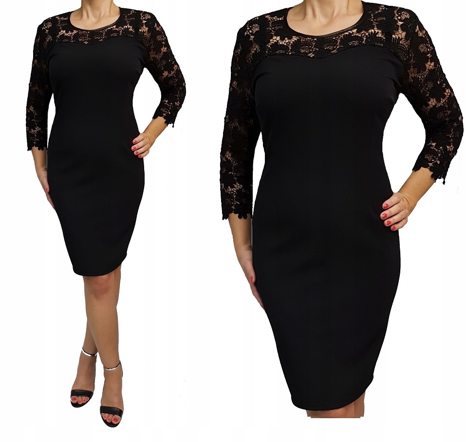 

Sukienka elegancka koronka 42 44 46 48 50 52 54 56
