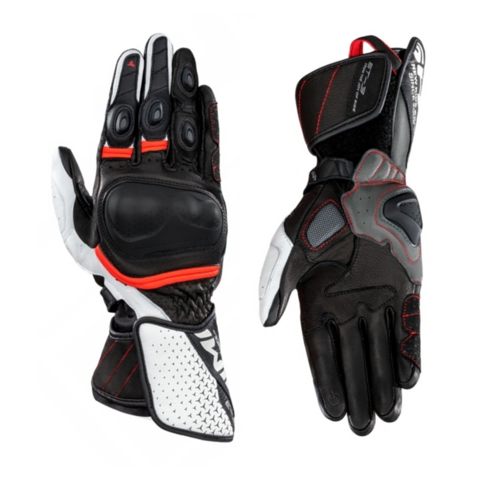 

Rękawice motocyklowe Shima ST-3 Red męskie Gratisy