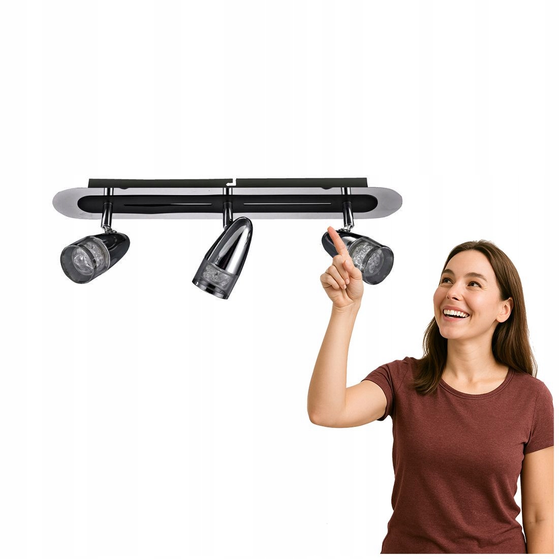 Lampa spot reflektorová Albane HP-503AC-03M-1341 Ch Italux