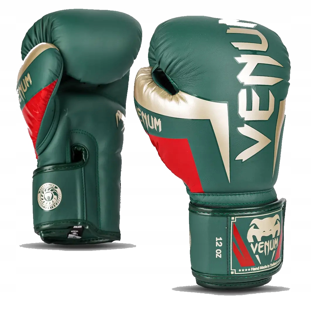 Venum Boxerské rukavice Boxing Gloves Elite Green 16OZ