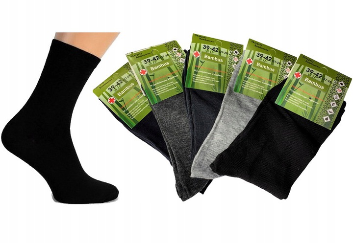 

5x Skarpety Bambusowe MIX Kolor skarpetki 39-42
