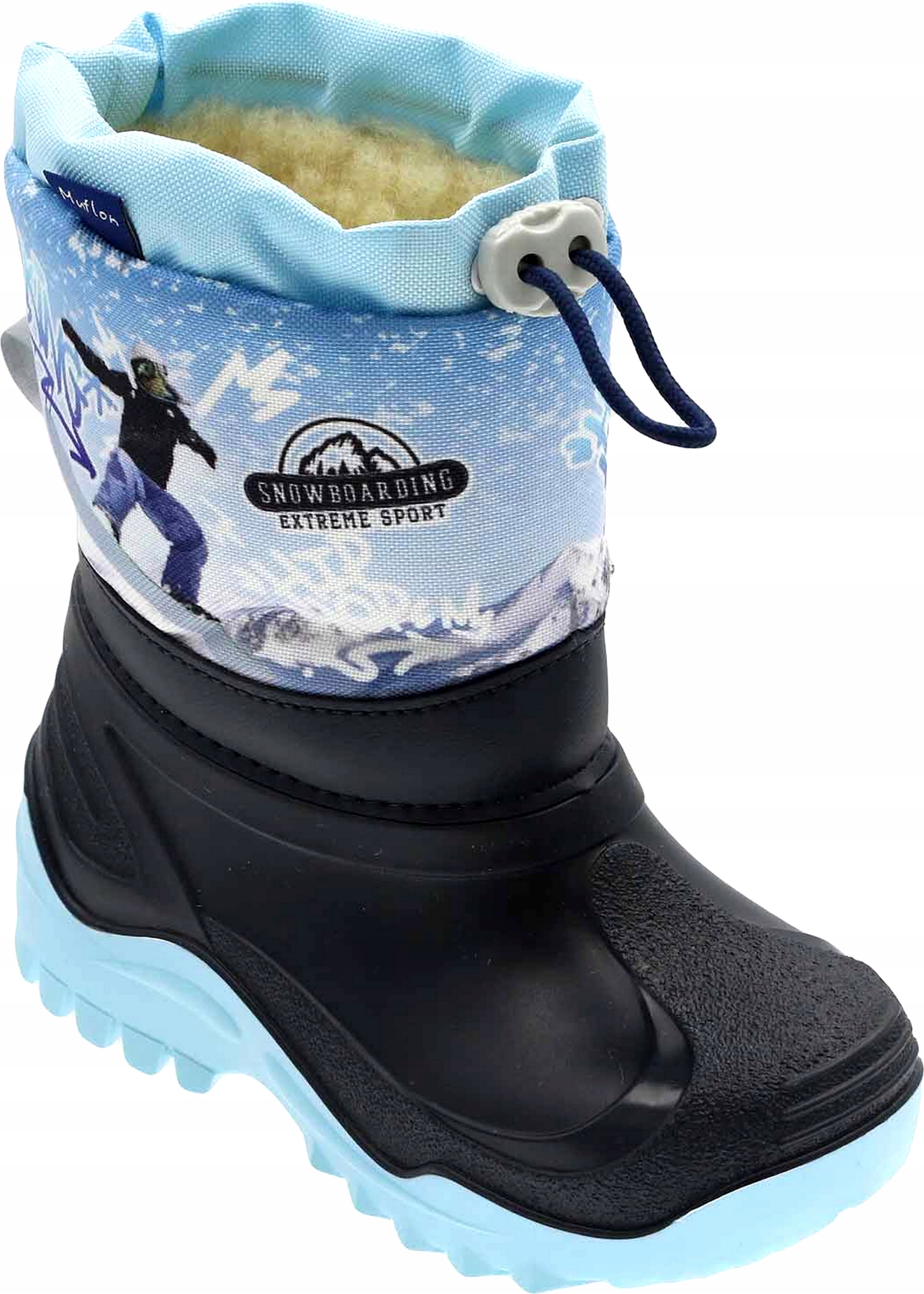 MUFLON_ REN-BUT_śniegowce z wełną -30 st_32_AMEWIK Rozmiar 32