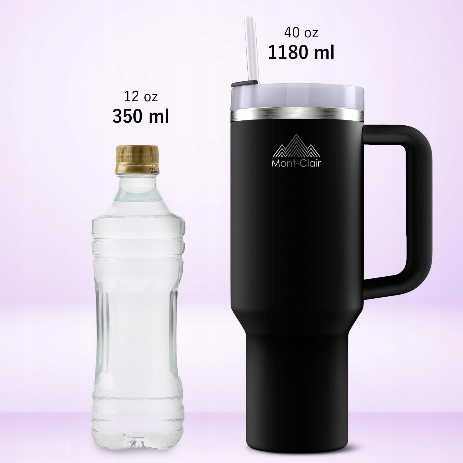 Mont-Clair TUMBLER Kubek Termiczny 1.2L Z Ustnikiem BPA Free — miniatura 3