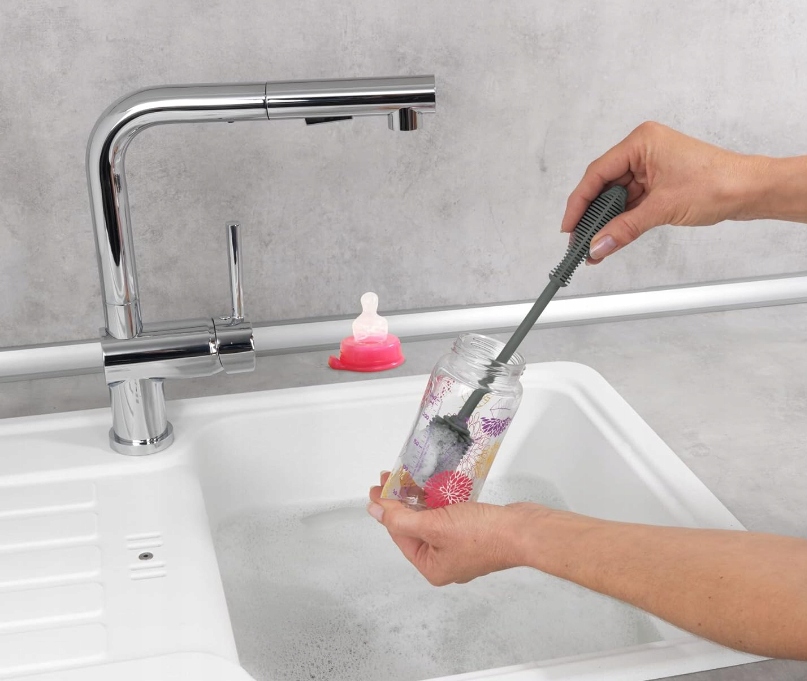 Wenko Zmywak SILIKONOWA SZCZOTKA DO NACZYŃ KUBKÓW WAZONÓW Marka Wenko