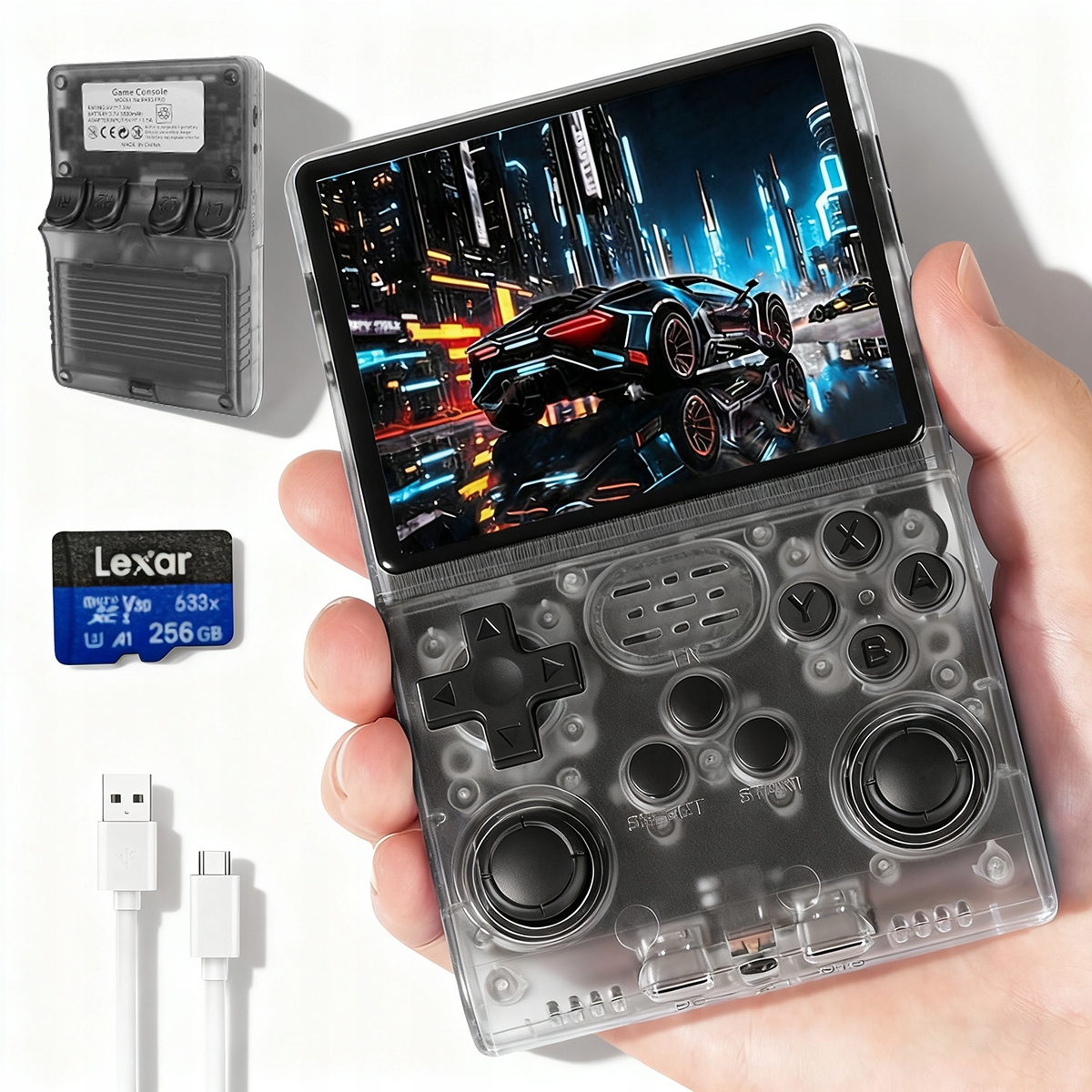 Przenośna Komórkowa Konsola Do Gier Retro 30000+ Gier Ekran Ips 3,5 Cala