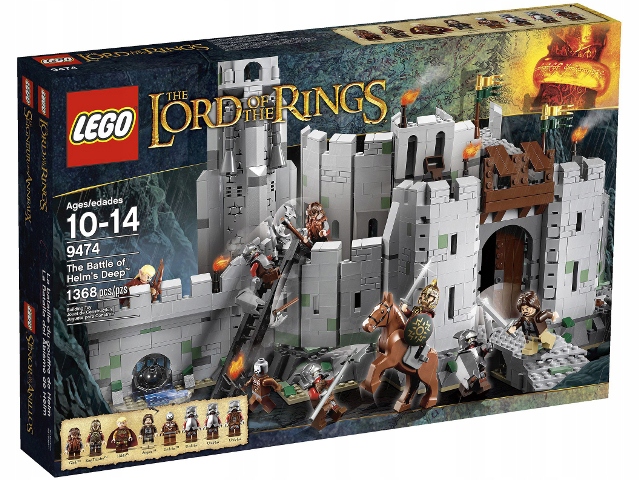 Lego 9474 Lord of the Rings Bitva o Helmový Jar Pán prstenů