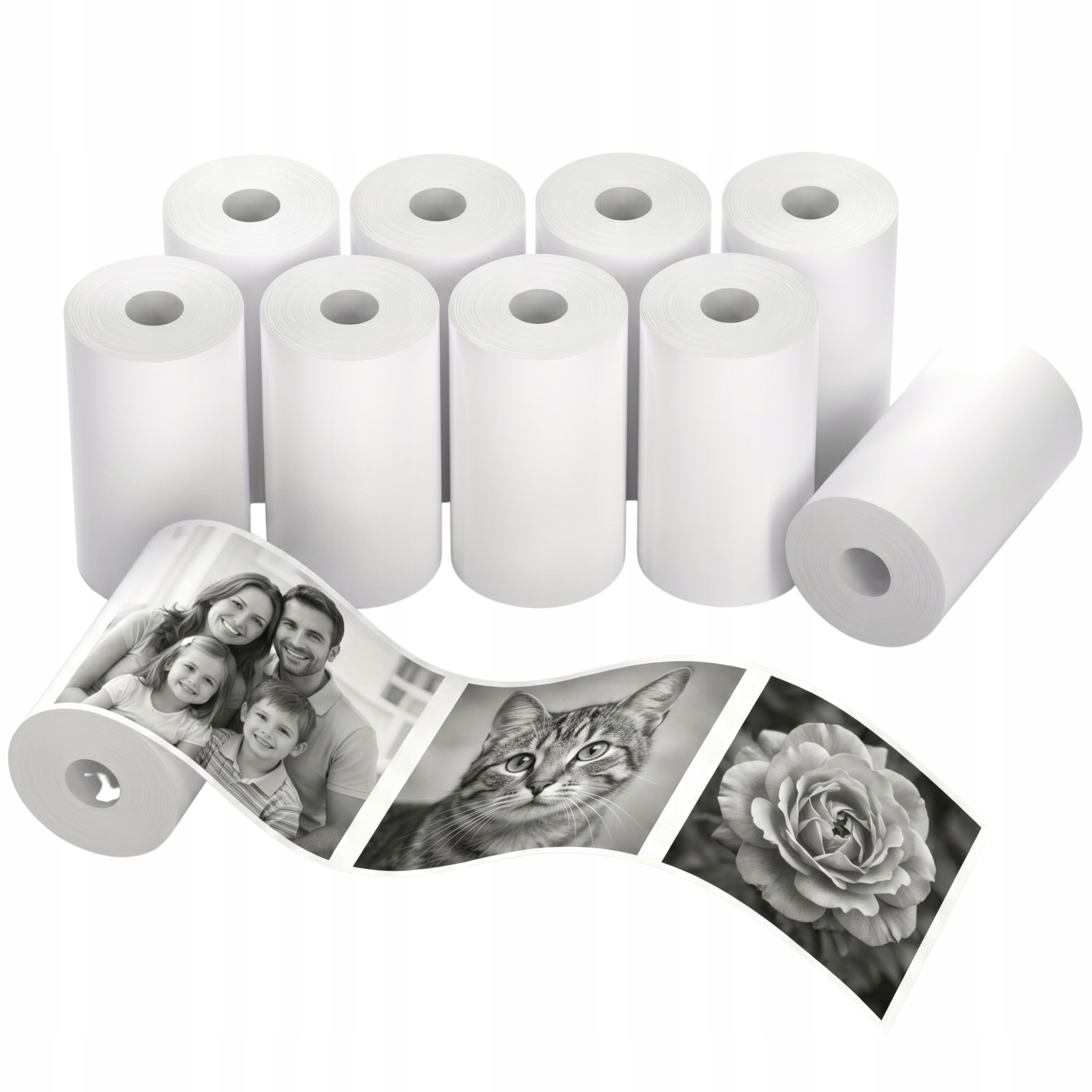Papier Termiczny Rolki Wkłady Do Aparatu Natychmiastowego 10 Rolek