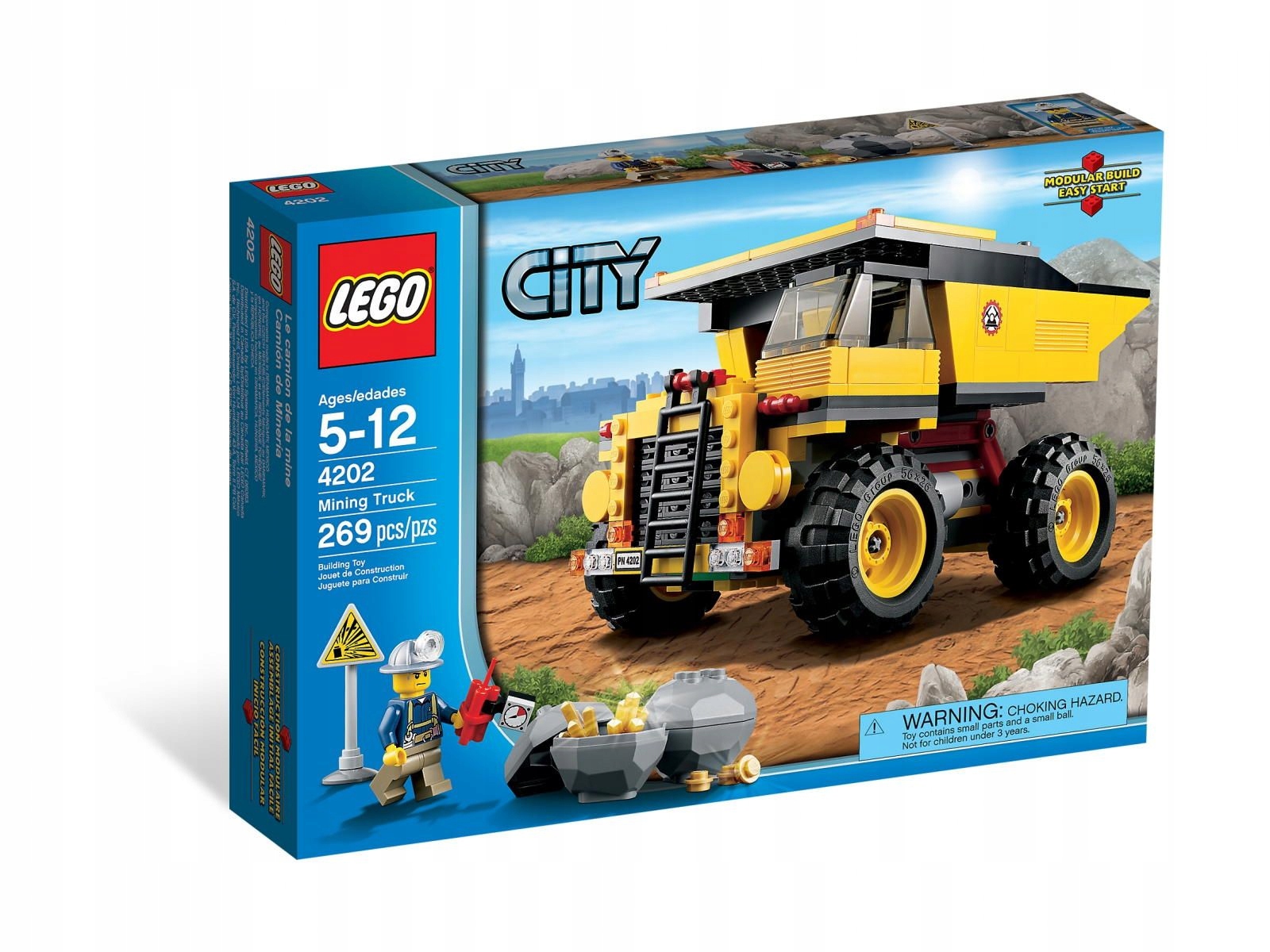 Lego City 4202 Ciężarówka Górnicza