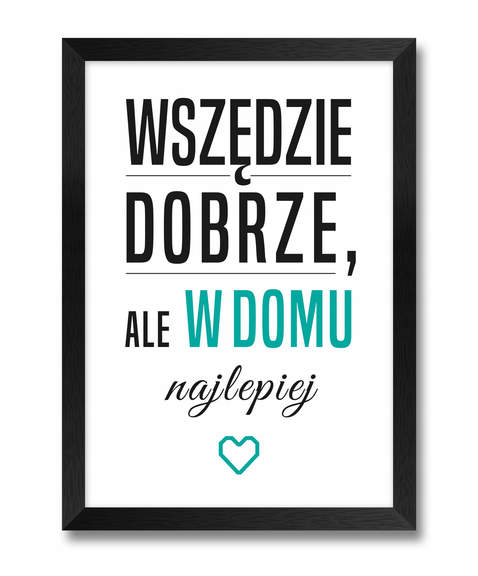 

Obrazy na ścianę z tekstem cytatem o domu 24x33