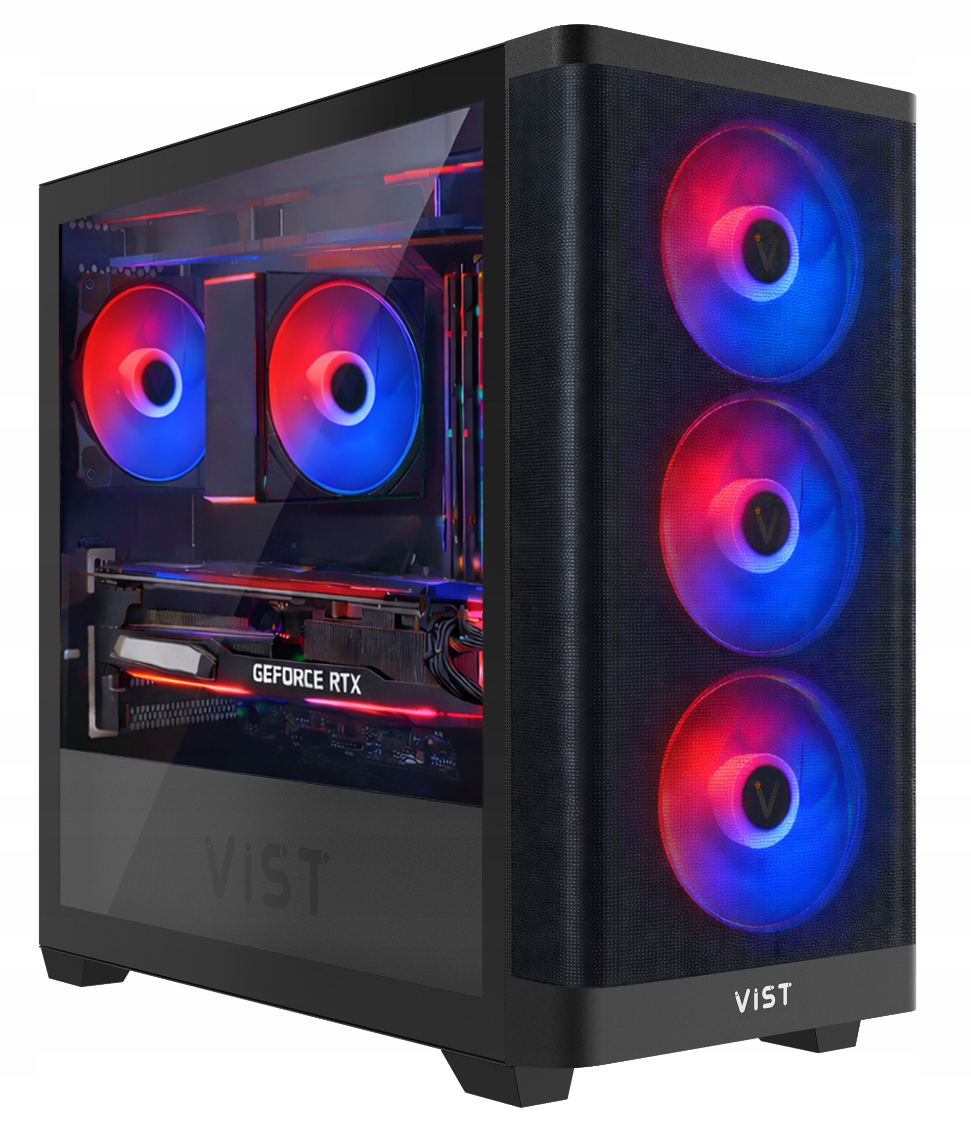 Pc Vist Argb Gamer Core Ultra 7 265KF 32GB Rtx 5070 Ssd 1TB Win11 Wifi