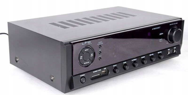 Wzmacniacz HiFi KARAOKE USB SD FM BT ATM6500BT LTC Marka LTC Audio