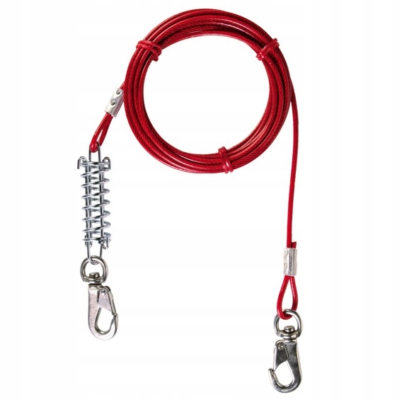 

Trixie Linka stalowa z amortyzatorem psa 50 kg; 8m