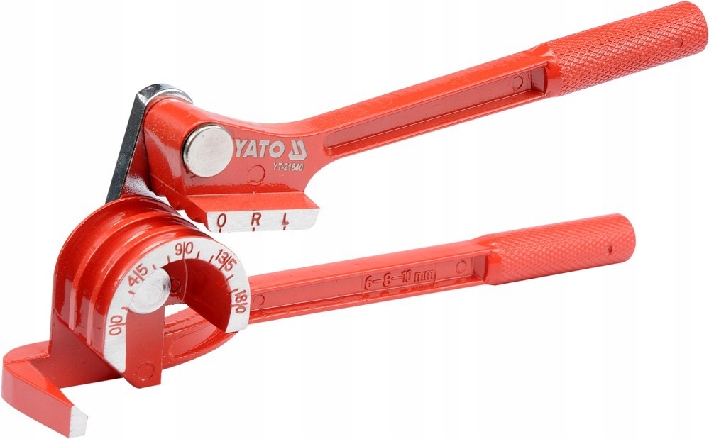 GIĘTARKA do Rur Miedzianych Aluminiowych Stalowych 6-10 mm Yato Rodzaj giętarka ręczna