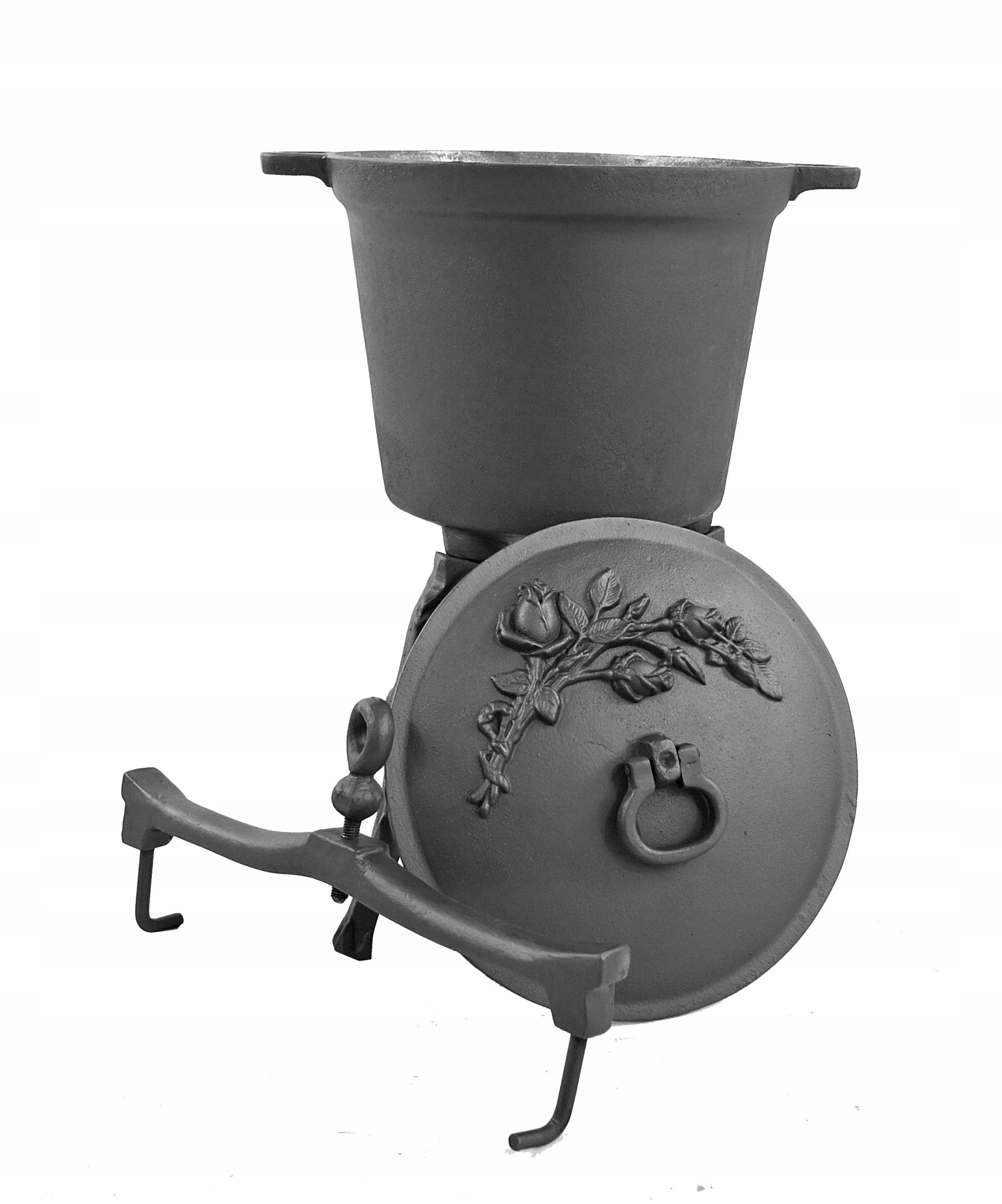 KOCIOŁEK MYŚLIWSKI 15L GARNEK ŻELIWNY POLSKI ODLEW