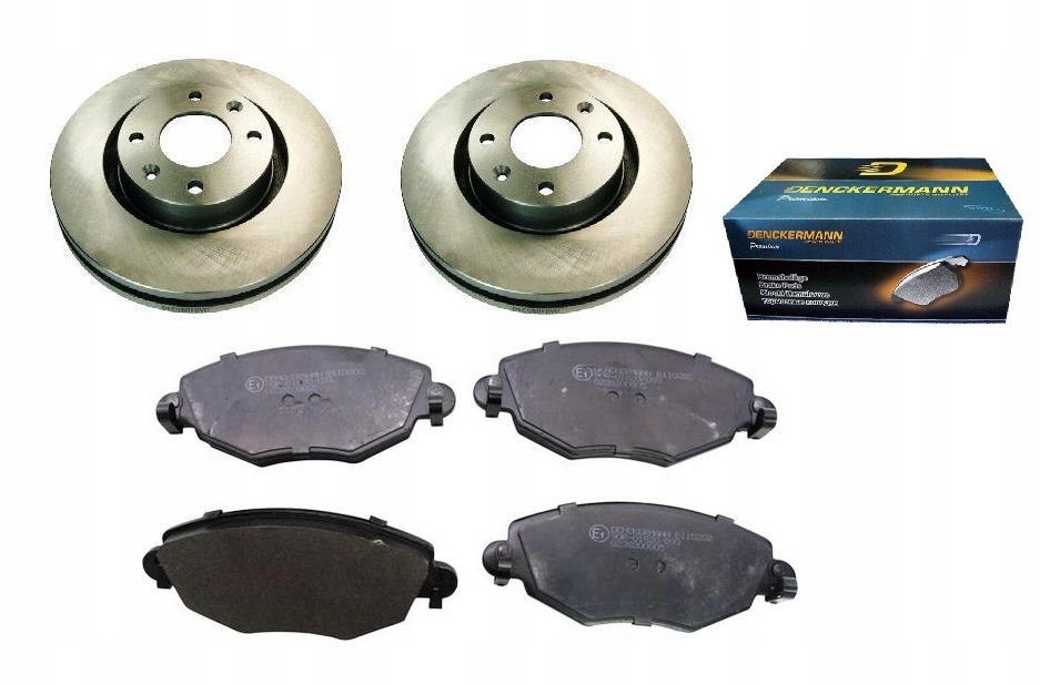 Kotouče Ford Mondeo Mk 3 III 2001- Přední Sada