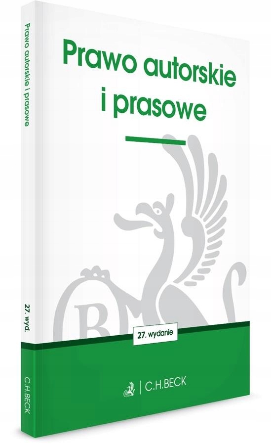 PRAWO AUTORSKIE I PRASOWE WYD. 2023