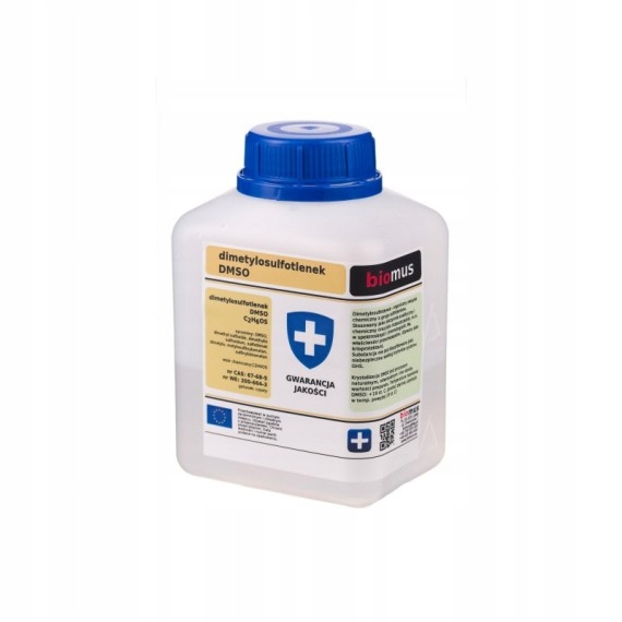 

Dimetylosulfotlenek Biomus 250 ml Dmso 99,9 %