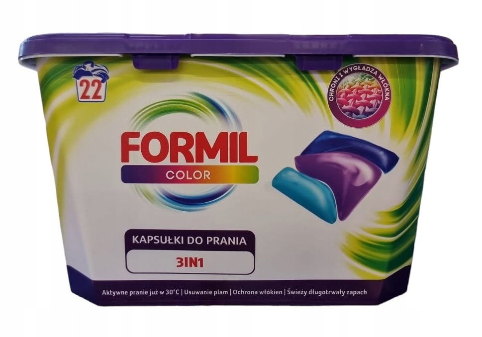 

Kapsułki do prania Formil do koloru 22 szt