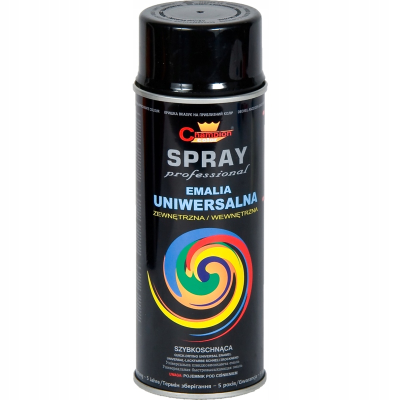 

Farba Ral 9005 czarny połysk 400 ml
