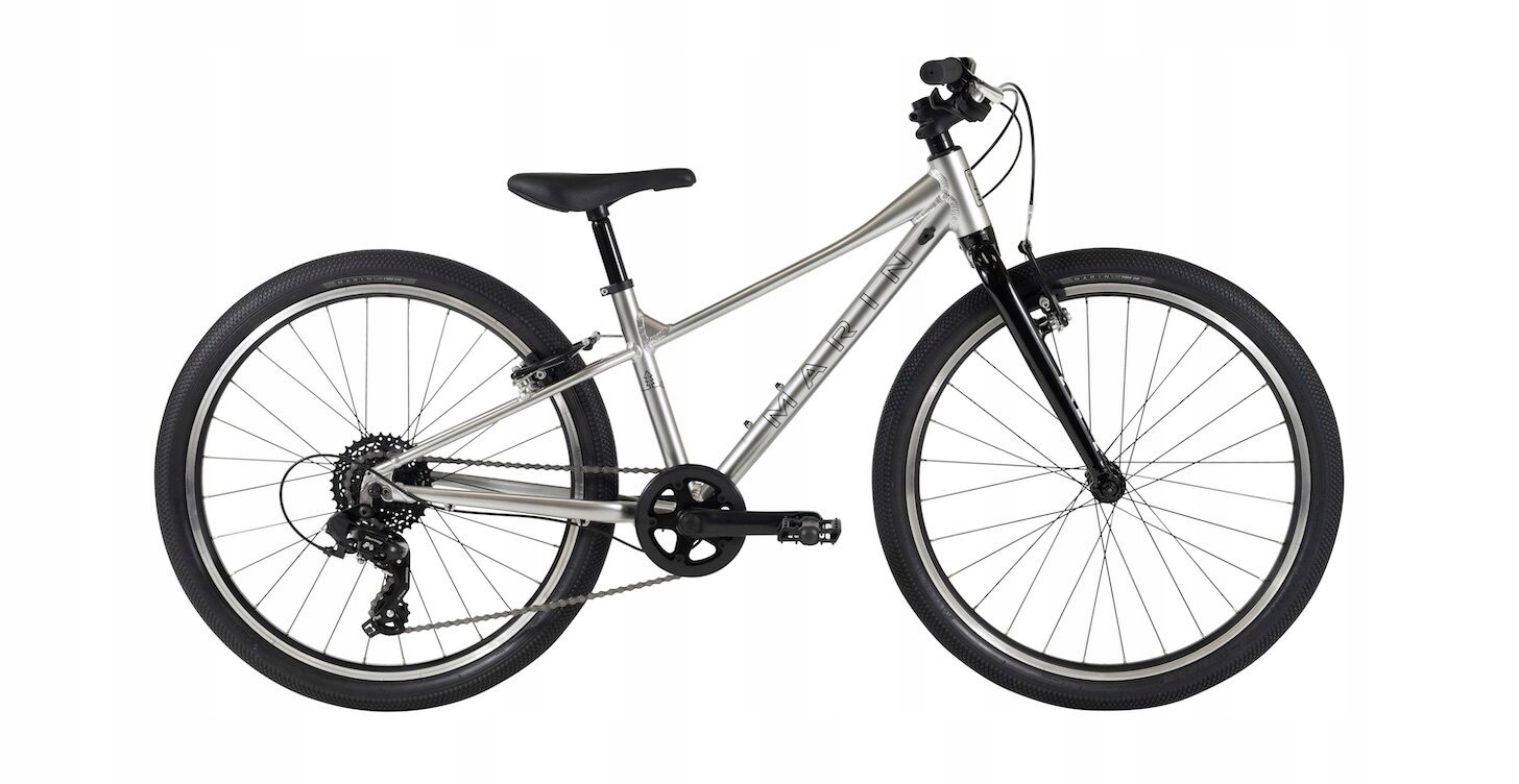 Rower dziecięcy Marin Coast Trail 24" 8s koło 24 " srebrny
