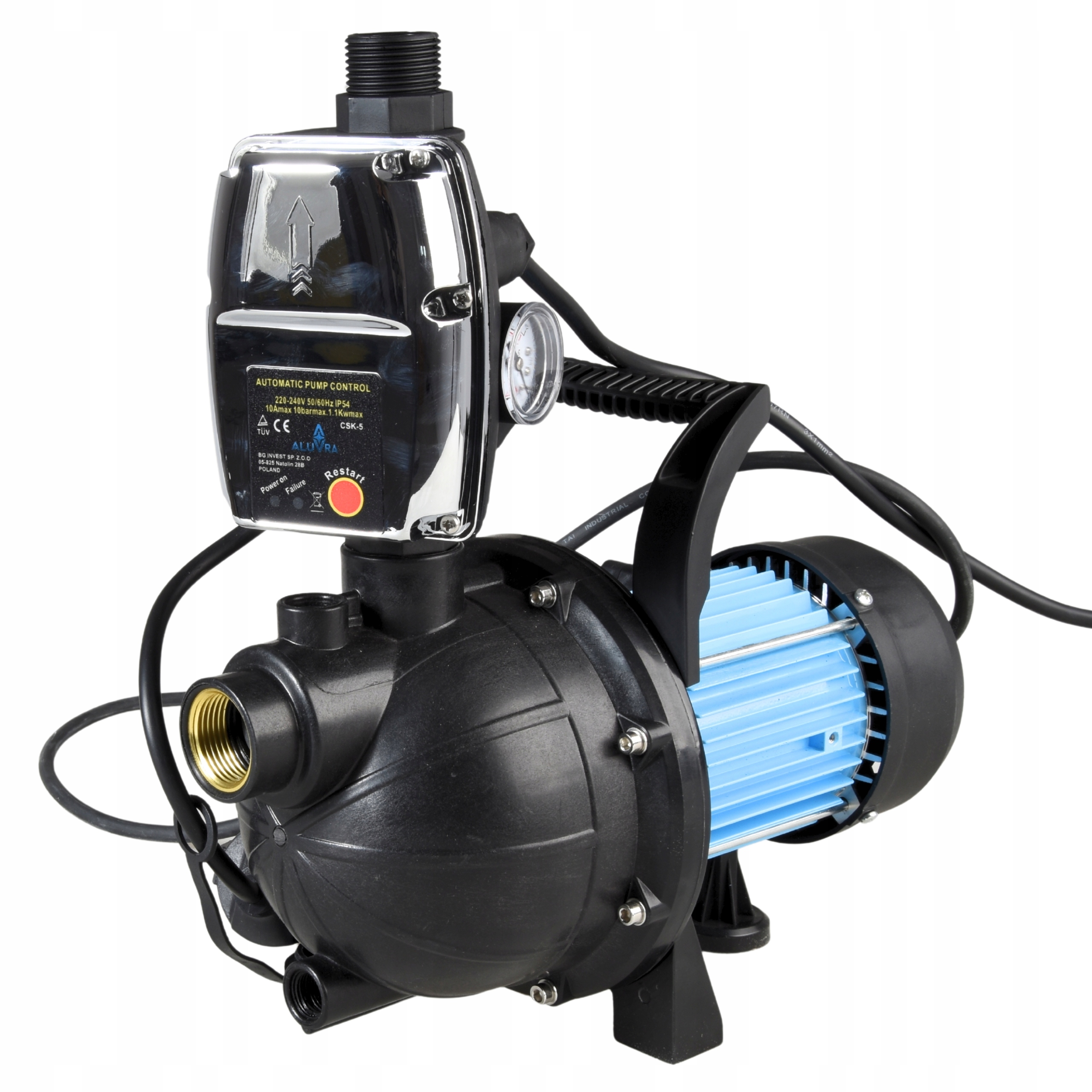 Hydroforová pumpa handy 3600 s automatom Csk 5 1100 W 5 bar
