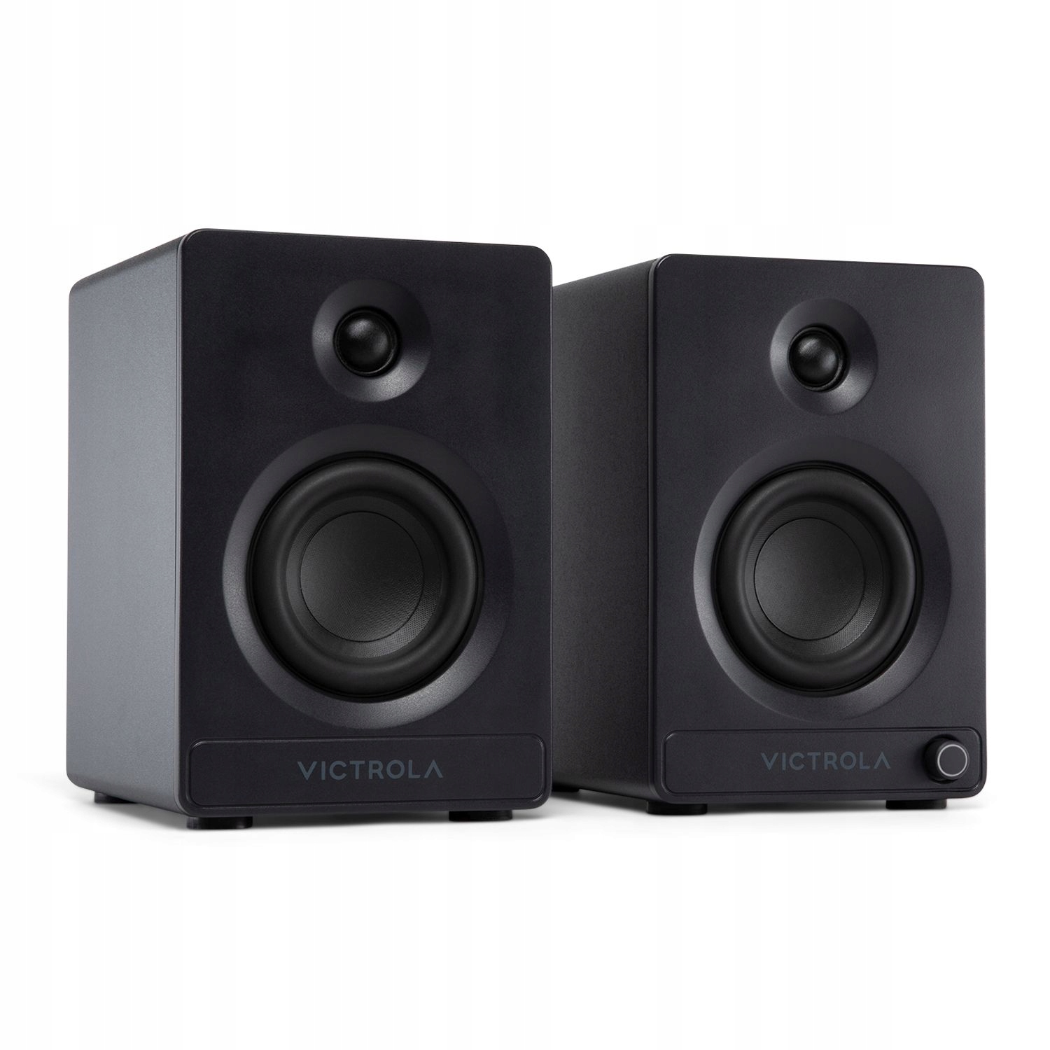 Victrola VPS-400-BLK-INT Tempo Bluetooth regálové reproduktory, černé