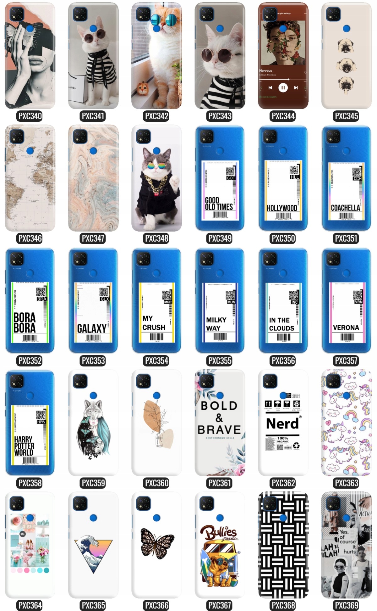 ETUI DO XIAOMI REDMI 9C OBUDOWA CASE MIX WZORÓW Marka Case