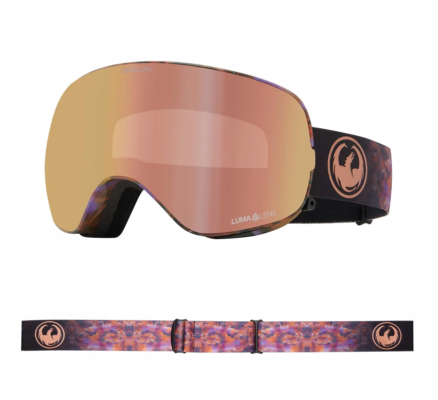 Dámské lyžařské brýle Dragon X2S snowboardové