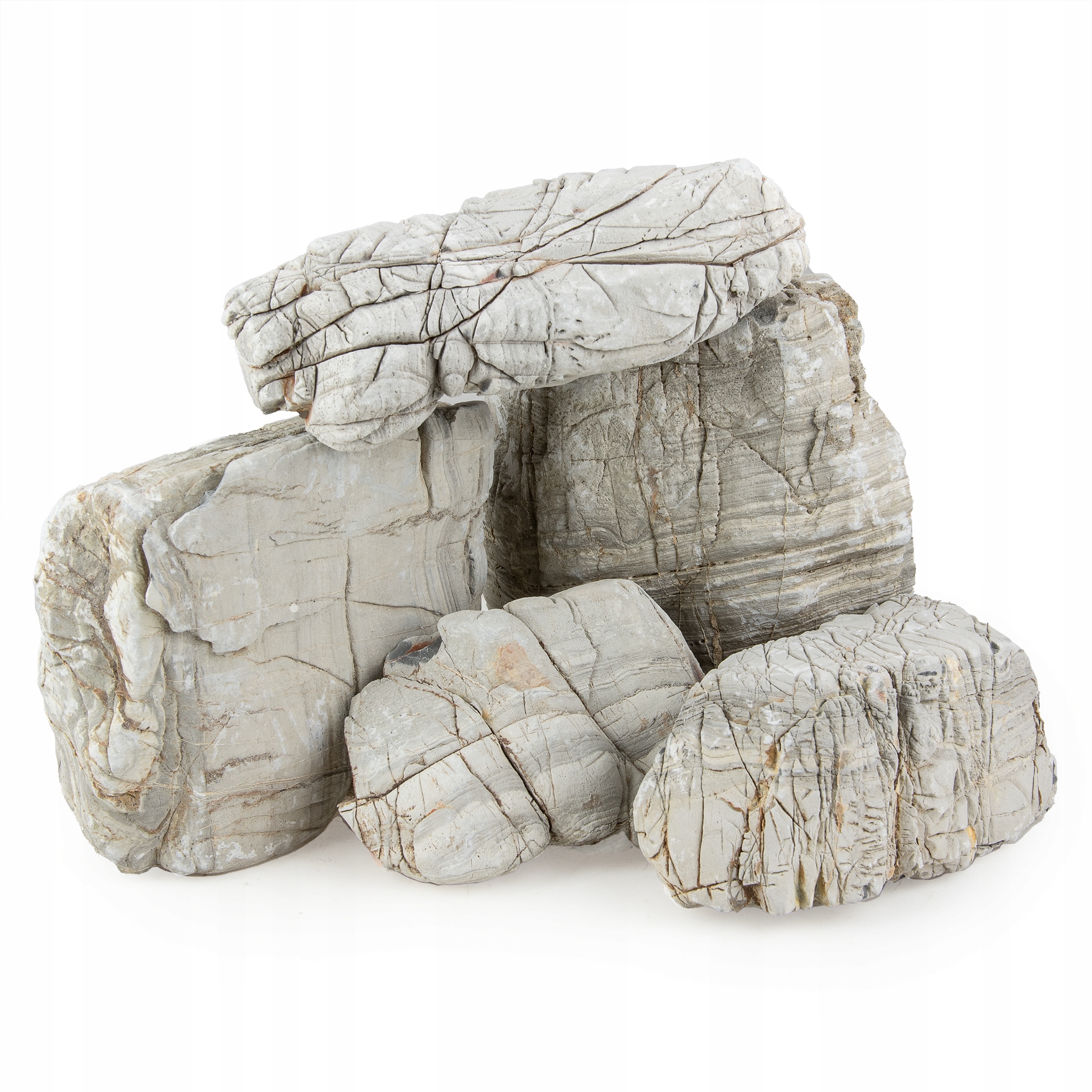 Levně Kámen Do Akvária Elephant Skin Sada Prémiových Skal Uspořádání 10 Kg