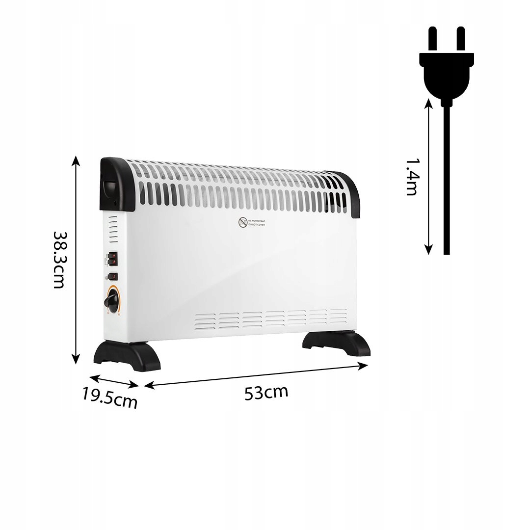 Konvektorový Ohřívač S Termostatem 2000 90-155 Neo