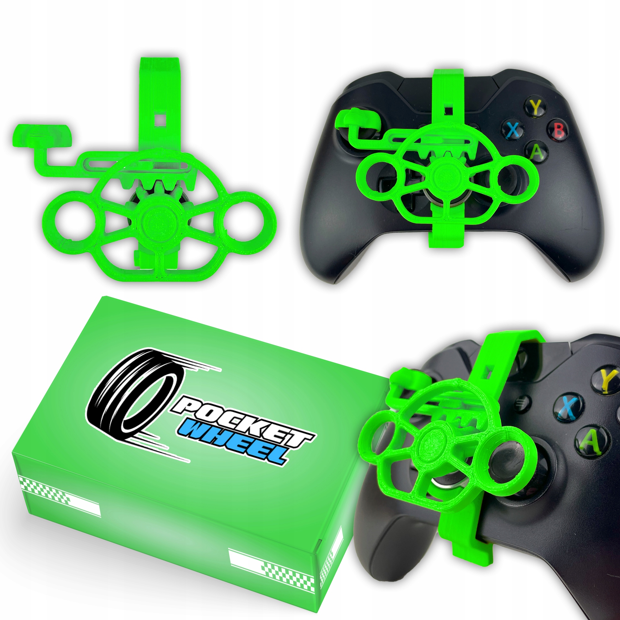 Mini KIEROWNICA Nakładka do Pada XBOX S X ONE PocketWheel Pocket Wheel