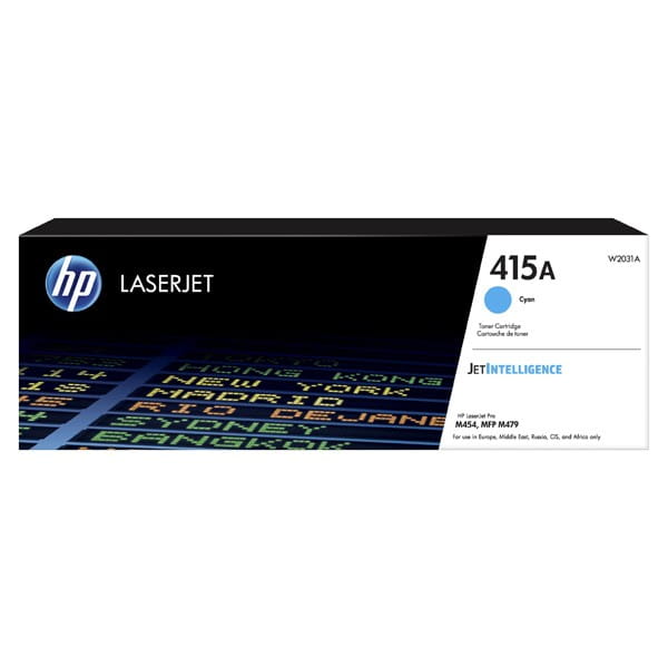 Toner Hp W2031A modrá (azúrová)